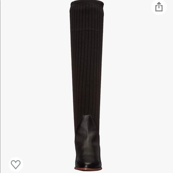 Kelsi Dagger OTK Sock Boot NWT Black 7 - Picture 6 of 8